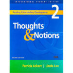 Reading and Vocabulary Development 2 Thoughts and Notions