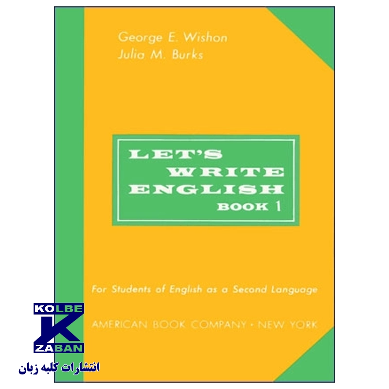 Lets Write English Book 1