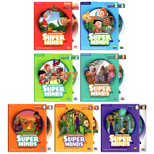 مجموعه کتاب Super Minds ( سوپر مایندز )